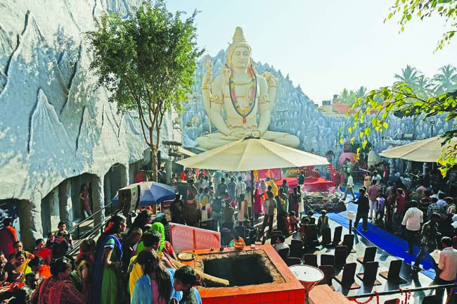 shiv temple old airport road
